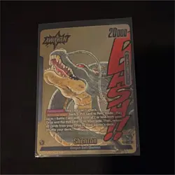 Dragon Ball Super Card Game Shenron Leader Awaken 20000 Power Foil Permanent - Image 1