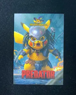 2025 Pokemon Pikachu Cosplay Electric Trading Cards #N18 Predator DL43 - Image 1