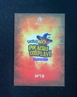 2025 Pokemon Pikachu Cosplay Electric Trading Cards #N18 Predator DL43 - Image 2