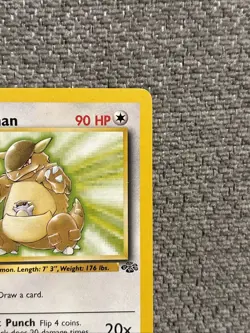 Pokemon TCG Jungle Kangaskhan Card 21/64 Unlimited Non-Holo Rare LP Condition - Image 3