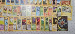 vintage Pokemon card lot MP/DMG c,un Holo, rare, Shadowless, 1st ed 200+ - Image 3