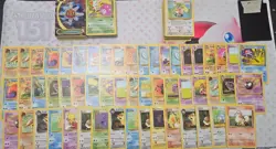 vintage Pokemon card lot MP/DMG c,un Holo, rare, Shadowless, 1st ed 200+ - Image 5