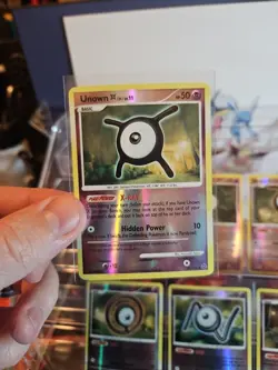 Pokemon Unown 6 Card Lot Secret Wonders Vintage Reverse Holo Clean - Image 2