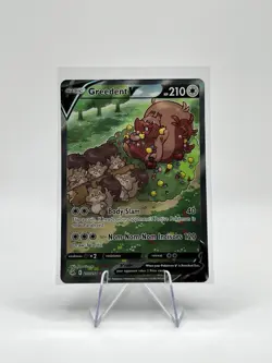 Pokemon TCG Greedent v Fusion Strike Holo Card 257/264 - Image 3