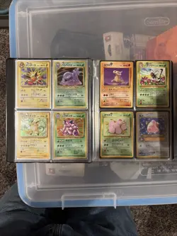 Pokemon Binder With Vintage And 11th Movie Japanese Cards (Mint) - Image 4