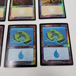 Lot of 12 Magic The Gathering MTG - Invasion - FOIL - Land Mana Cards NM/M - Image 2