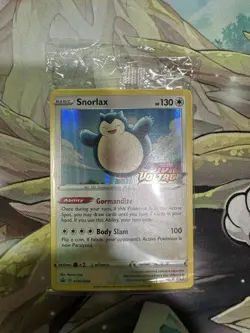 Pokemon Card - Snorlax SWSH068 - Vivid Voltage Pre Release Deck with Promo - Image 1