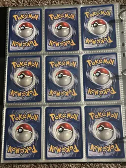 Huge Vintage Pokemon Card Binder Collection 100+ Cards - WOTC Era Lot, E-Readers - Image 2