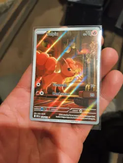 Pokemon TCG Vulpix Illustration Rare Card #138/132 Mega Evolutions NM - Image 2