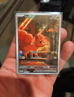 Pokemon TCG Vulpix Illustration Rare Card #138/132 Mega Evolutions NM - Image 5