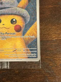 Pikachu with Grey Felt Hat 085 Promo Card Van Gogh Sealed PSA 10 CONTENDER - Image 5