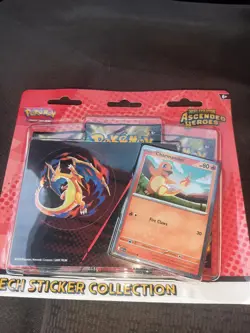 Pokemon Mega Evolution–Ascended Heroes Promo Card Sticker Booster Pack - Image 1
