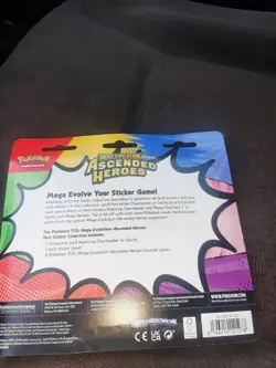 Pokemon Mega Evolution–Ascended Heroes Promo Card Sticker Booster Pack - Image 2
