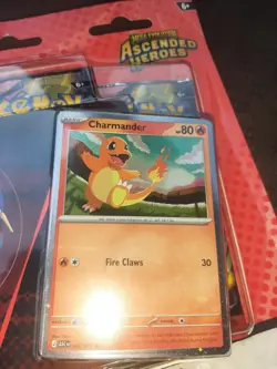 Pokemon Mega Evolution–Ascended Heroes Promo Card Sticker Booster Pack - Image 3