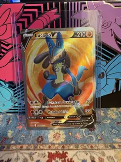 Lucario V - SWSH213 Pokemon TCG Promo SWSH: Sword & Shield Promo Card Near Mint - Image 1