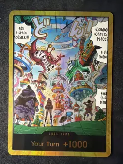 DON!! Card (Egghead) (Gold) The Azure Sea's Seven Foil - Image 1