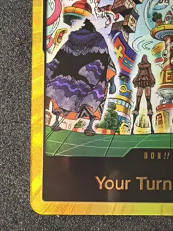 DON!! Card (Egghead) (Gold) The Azure Sea's Seven Foil - Image 3