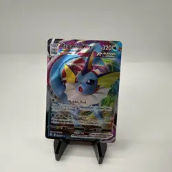 Vaporeon Vmax 30/203 Evolving Skies NM Full Art Ultra Rare Pokemon Card - Image 1