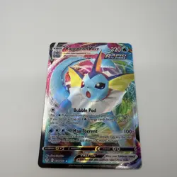 Vaporeon Vmax 30/203 Evolving Skies NM Full Art Ultra Rare Pokemon Card - Image 2