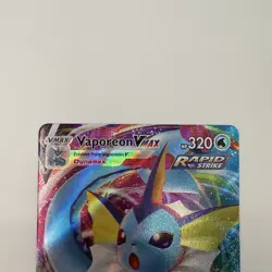 Vaporeon Vmax 30/203 Evolving Skies NM Full Art Ultra Rare Pokemon Card - Image 5