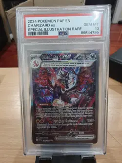 PSA 10 - Charizard ex Card 234/091 - Special Illustration Pokemon Paldean Fates - Image 1