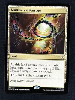 Multiversal Passage Marvel's Spider-Man Regular SPM 180 - Image 1