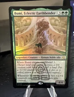 Bumi, Eclectic Earthbender Avatar: The Last Airbender: Eternal-Legal Foil NM - Image 1