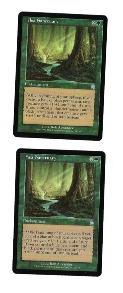 2x Ana Sanctuary - Apocalypse - Magic The Gathering NM/M (Never Played) - Image 1