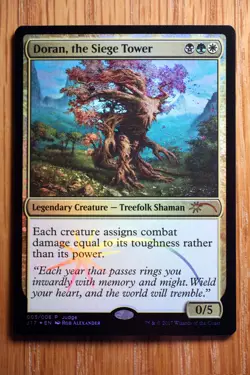 Doran, the Siege Tower Judge FOIL Promo *NM Unplayed* Magic the Gathering MTG - Image 1