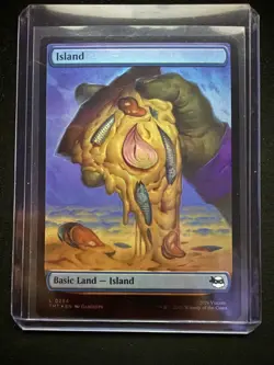 Island #254 Foil MTG Teenage Mutant Ninja Turtles Secret Lair Basic Land - Image 5