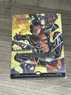 Spider-Man MTG Magic The Gathering Parallel Lives Foil Marvel Eternal-Legal - Image 1