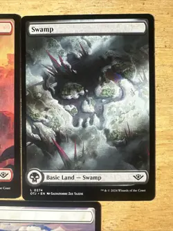 Outlaws of Thunder Junction Full Art Land Set Magic the Gathering MTG - Image 4