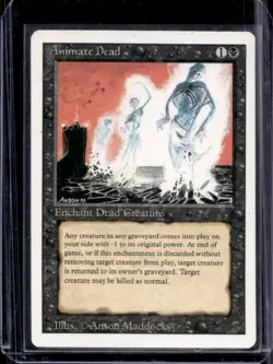 1994 Magic MTG Revised Edition Animate Dead #NNO - Image 1