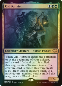 MTG Old Rutstein Foil ** Innistrad: Crimson Vow ** English - Image 1