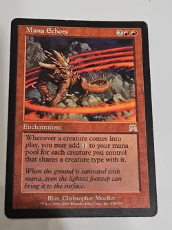 1x Mana Echoes Onslaught Regular MTG Magic Rare MP - Image 1