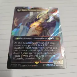 Magic the Gathering MTG Kuja, Genome Sorcerer Surge Foil 544 Final Fantasy - Image 5