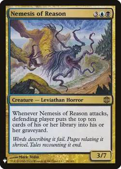 MTG Nemesis of Reason ** The List ** English - Image 1