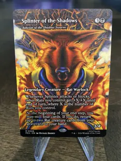 MTG: Splinter of the Shadows Borderless Teenage Mutant Ninja Turtles 6 Regular - Image 1