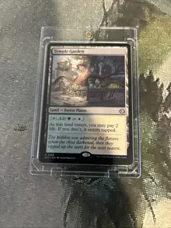 MTG Temple Garden - Lorwyn Eclipsed (ECL) #268 Magic the Gathering - Image 3