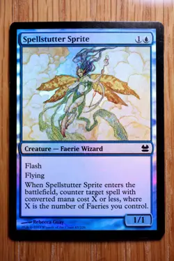 Spellstutter Sprite FOIL / Modern Masters *NM Unplayed* (English Magic MTG) - Image 1