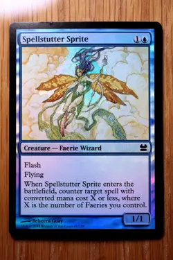 Spellstutter Sprite FOIL / Modern Masters *NM Unplayed* (English Magic MTG) - Image 3