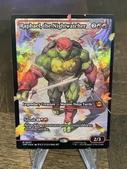 MTG: Raphael, the Nightwatcher (Showcase) Teenage Mutant Ninja Turtles Foil 287 - Image 1