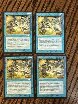 MTG - 4x Arcane Denial - Magic the Gathering Playset Alliances Sword Version - Image 1