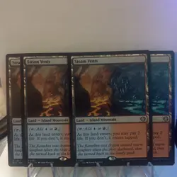 4 x MTG Steam Vents Regular R Lorwyn Eclipsed (ECL) 267 NM Magic - Image 1