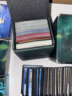 #1A Huge Lot of MTG Cards, Boxes and Sleeves. Mythical Rare, Rare, Uncommon More - Image 3