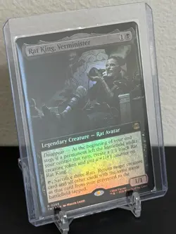 Magic MTG Rat King Verminister (Extended Art) Teenage Mutant Ninja Turtles Foil - Image 1