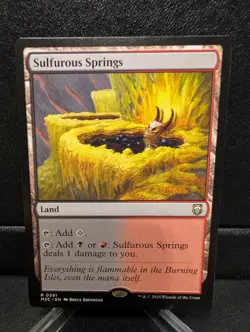 Sulfurous Springs Commander: Modern Horizons 3 Regular - Image 1