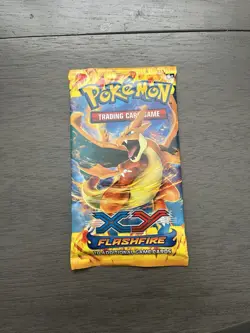 Pokemon TCG - XY Flashfire Booster Pack Charizard Artwork Factory Sealed - Image 1