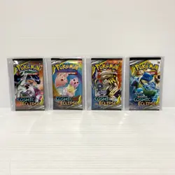 Pokemon TCG: Sun & Moon—4x Cosmic Eclipse Booster Packs Art Set - Sealed - Image 1