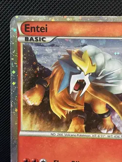 Entei HGSS20 - Pokemon Black Star Promo - Holo - MP - Image 2